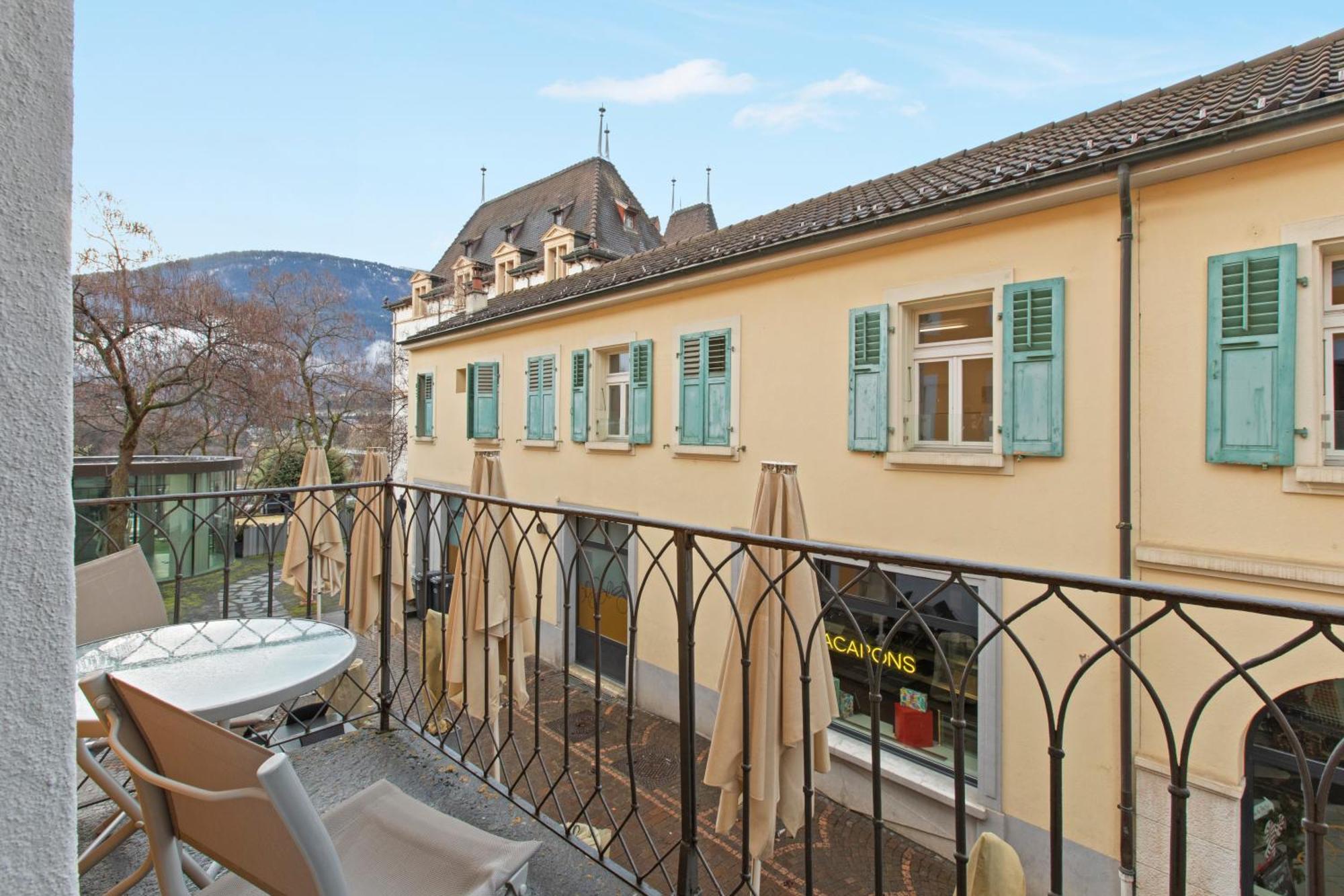 Hotel De La Poste Sierre ภายนอก รูปภาพ
