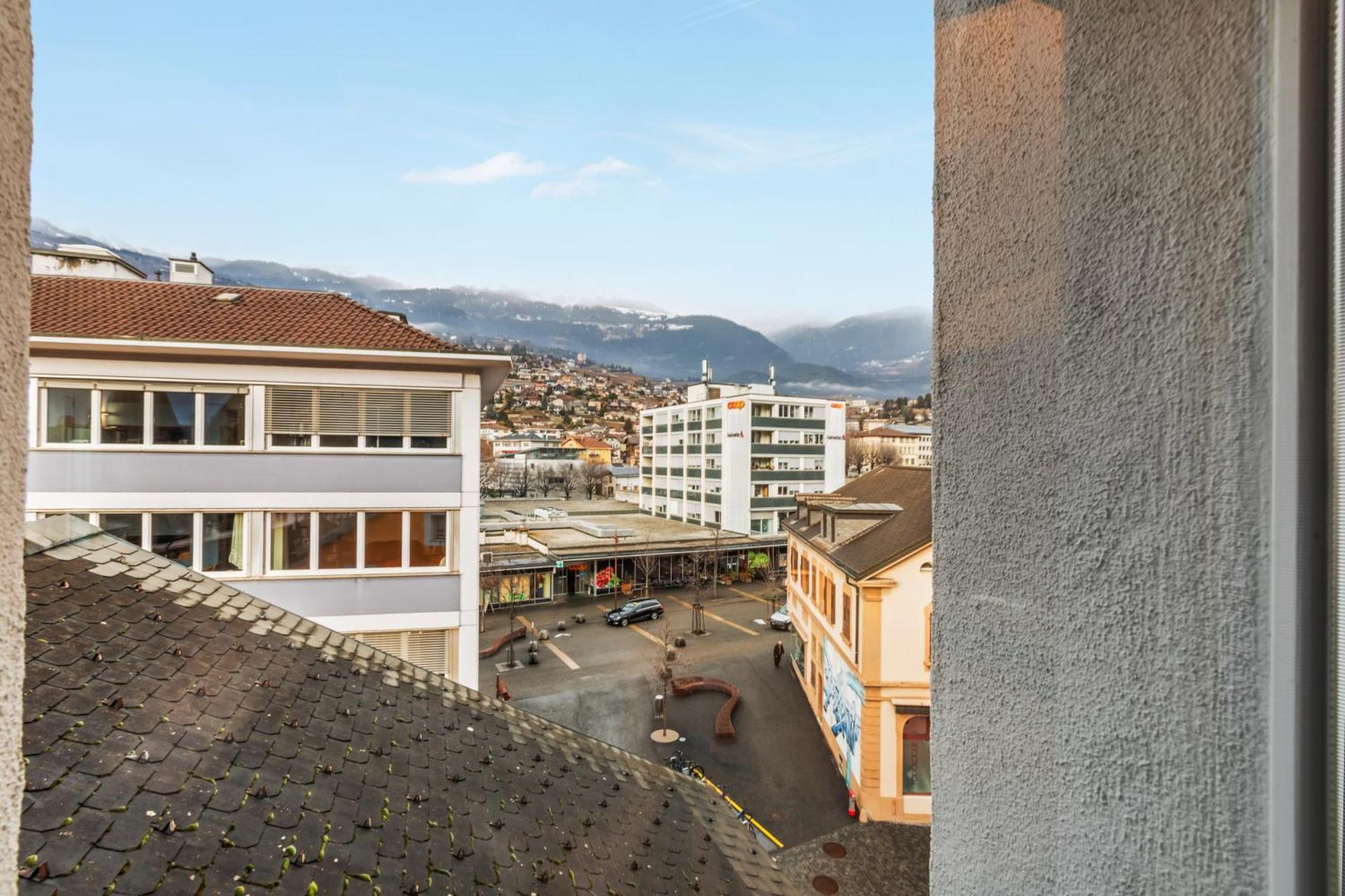 Hotel De La Poste Sierre ภายนอก รูปภาพ
